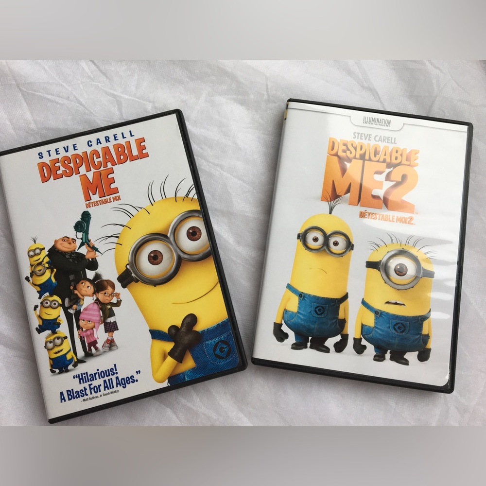 5/$20 2/$15 Despicable Me DVDS 2-Movie Set